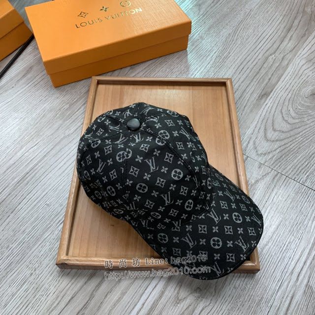 LV新品男士帽子 路易威登經典印花鴨舌帽棒球帽  mm1346